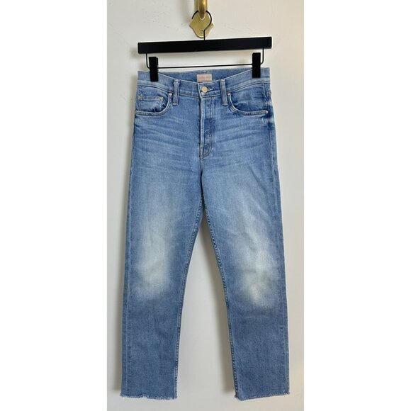 MOTHER The Tomcat Ankle Fray in Wash Kitty Corner Size US 25 - Picture 4 of 14